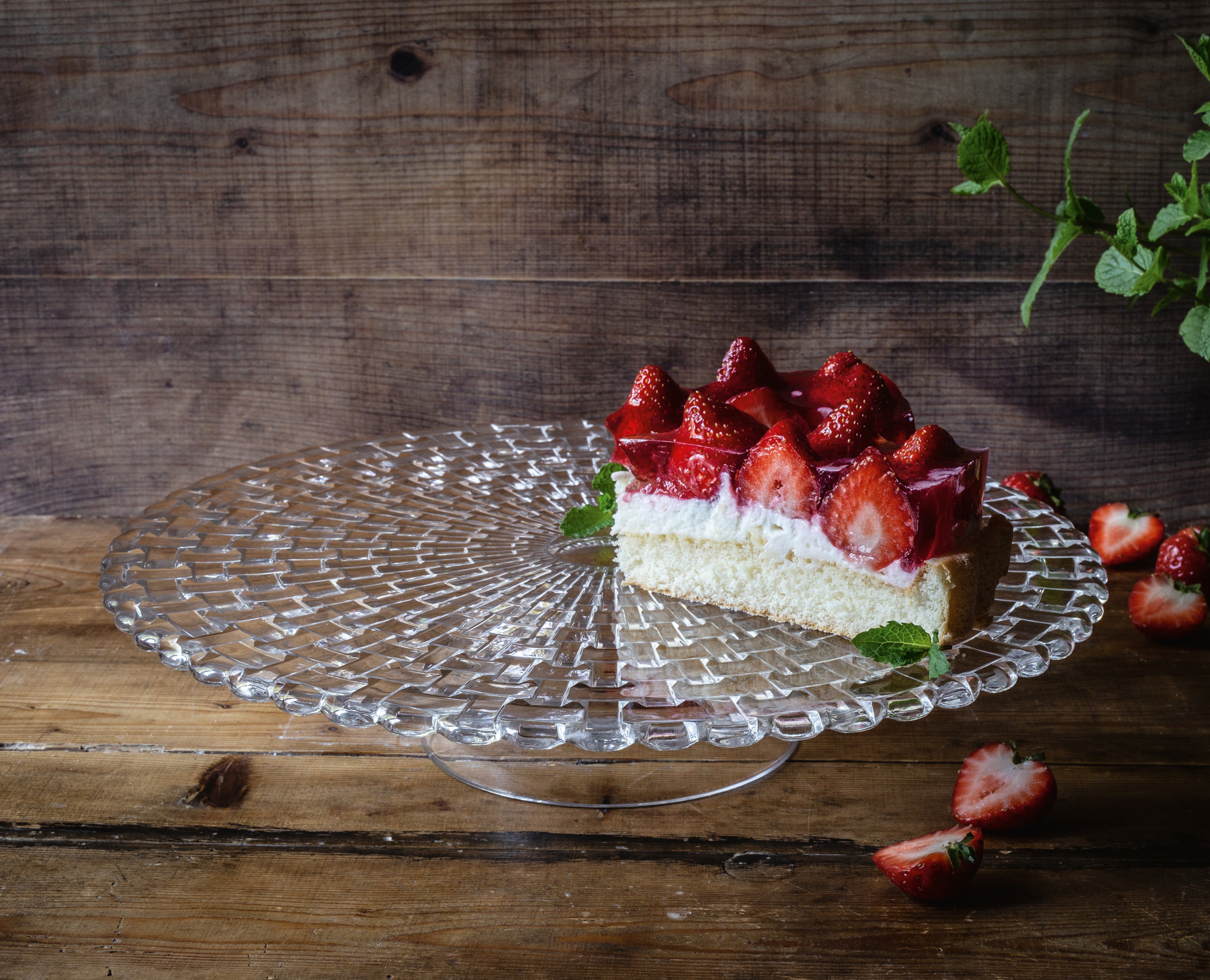 NACHTMANN Bossa Nova Cake Plate / Chip and Dip