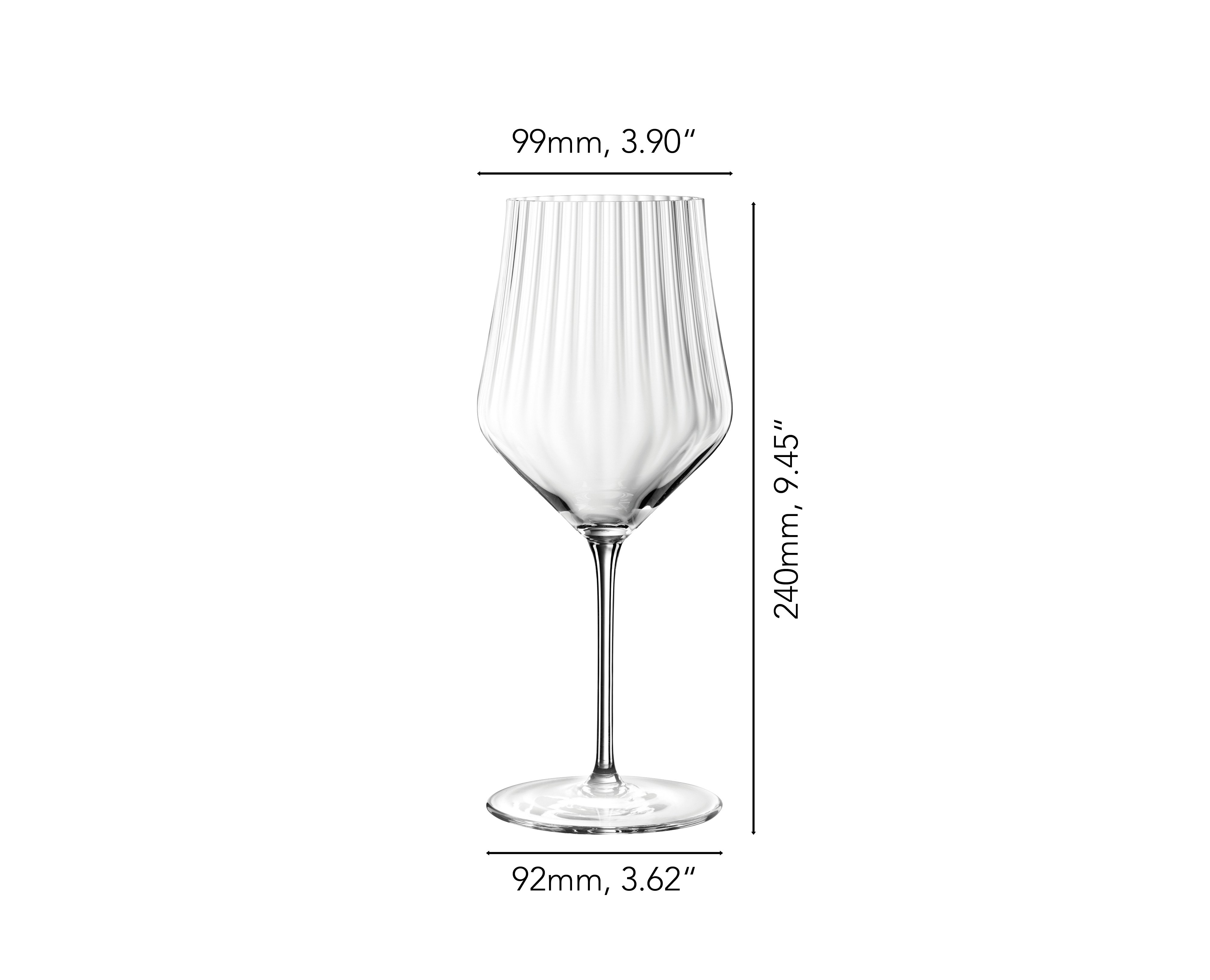Verre à Vin Nachtmann Römer 20,8 Cm - Décor Grappe De Raisin - Cristal