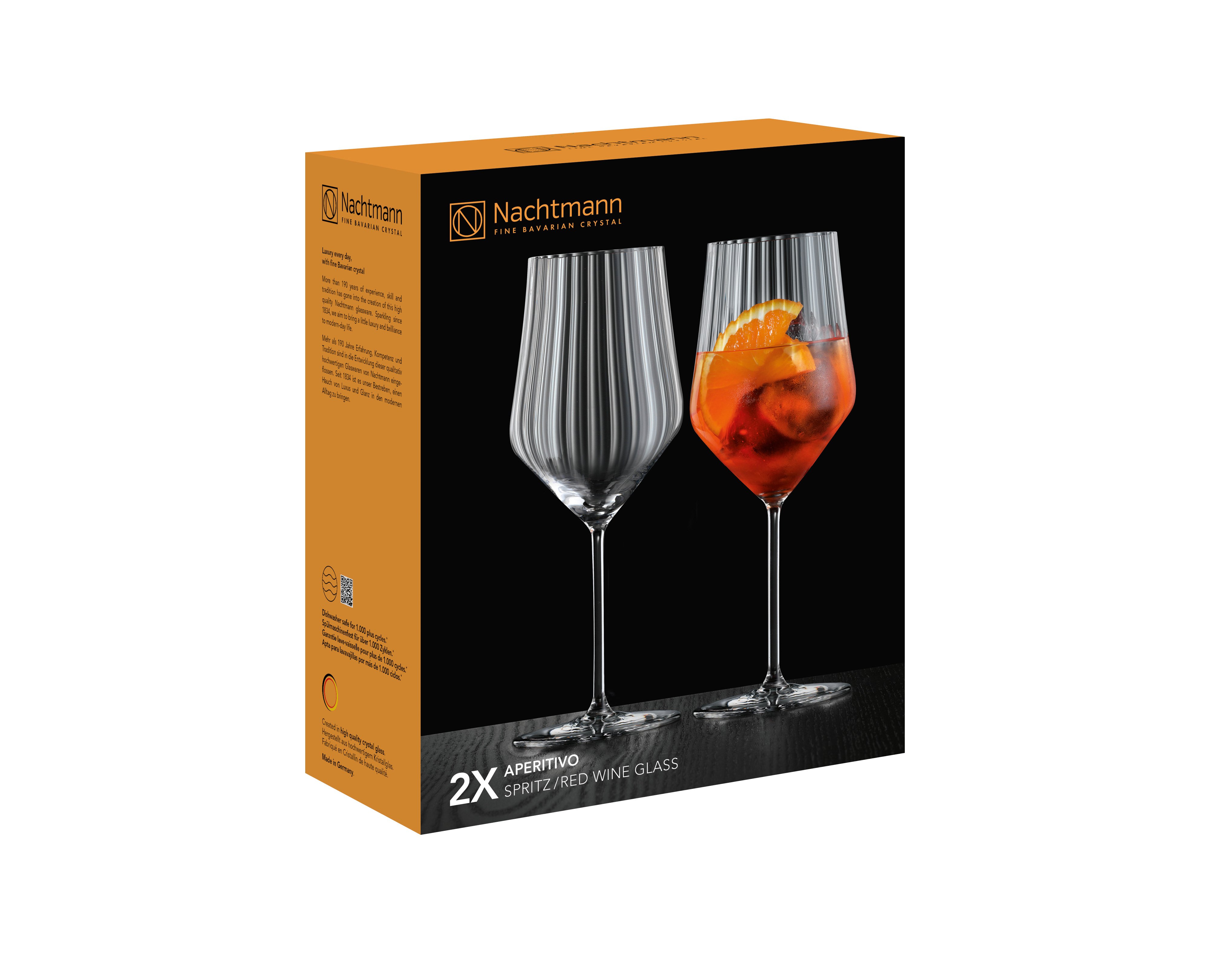 1490003 Lot De 6 Verres À Vin Universels En Verre 420 Ml[W4289