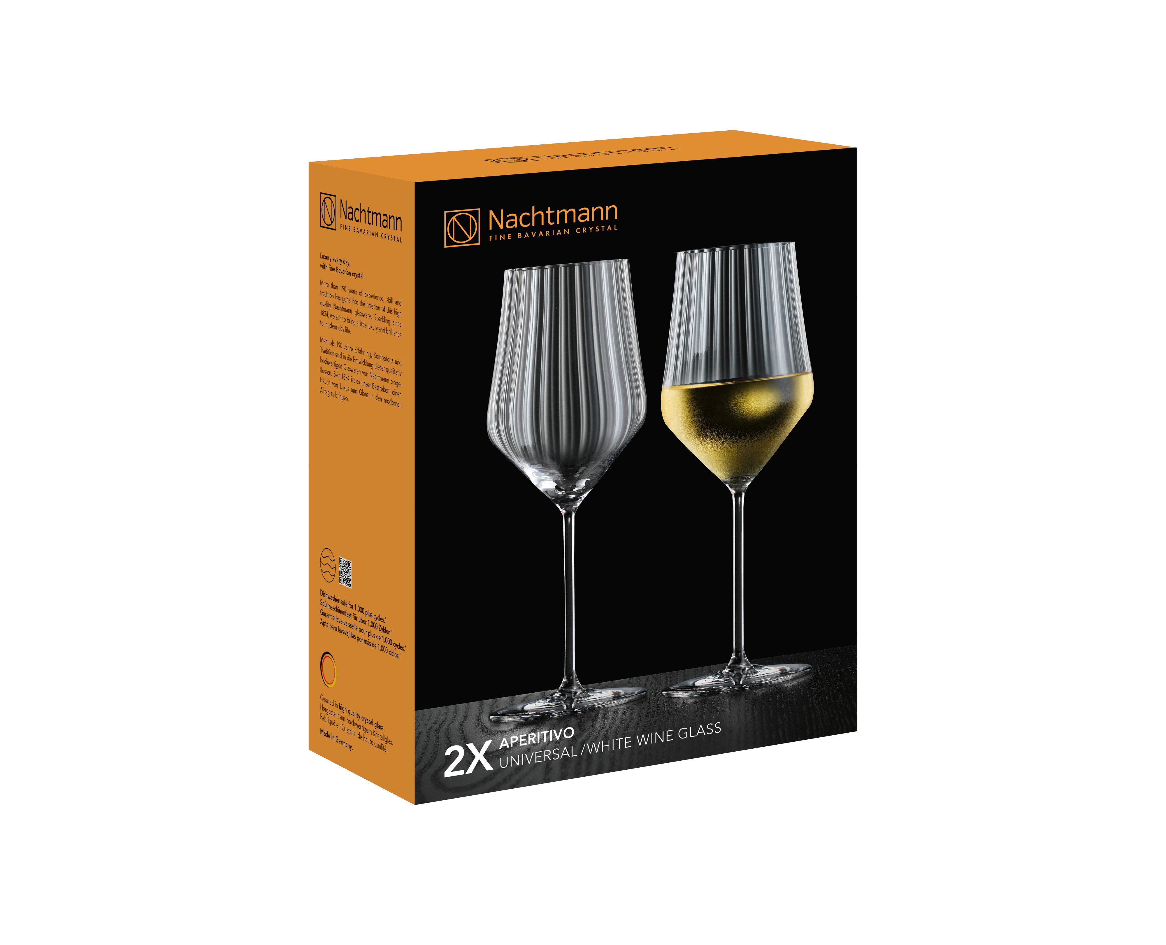 Lot De 2 Verres à Cocktail Nachtmann Aperitivo - Cristal 640 Ml, Lave-vaisselle, 24 Cm - 4