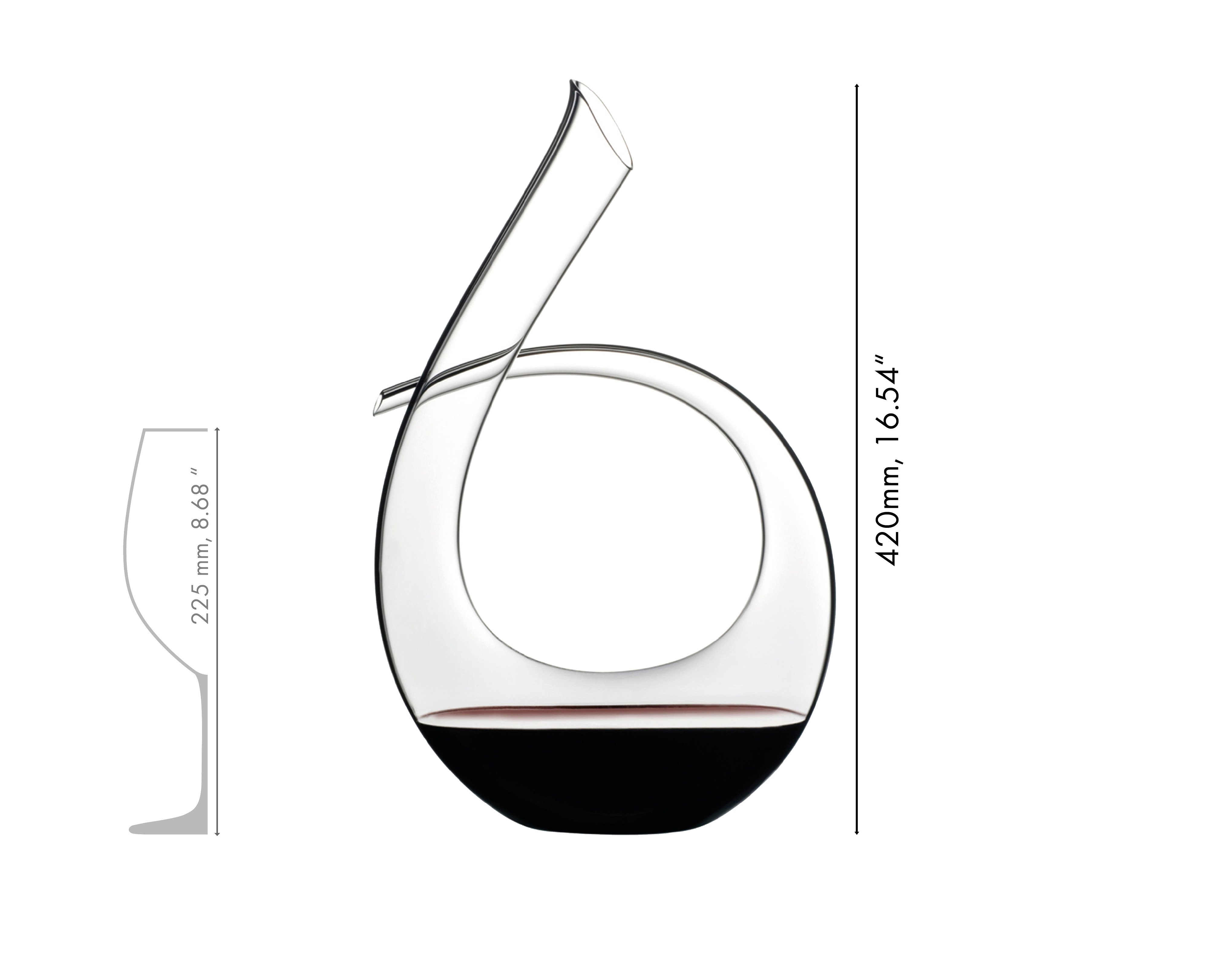 RIEDEL Black Tie Decanter