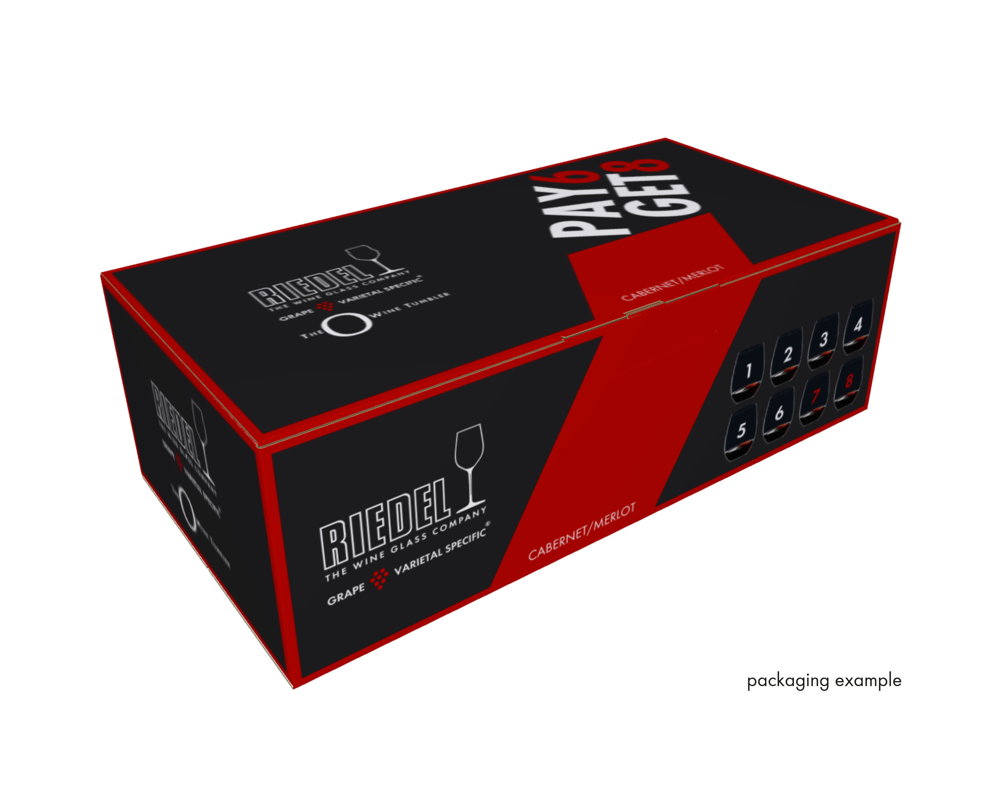 RIEDEL The O Wine Tumbler Cabernet/Merlot