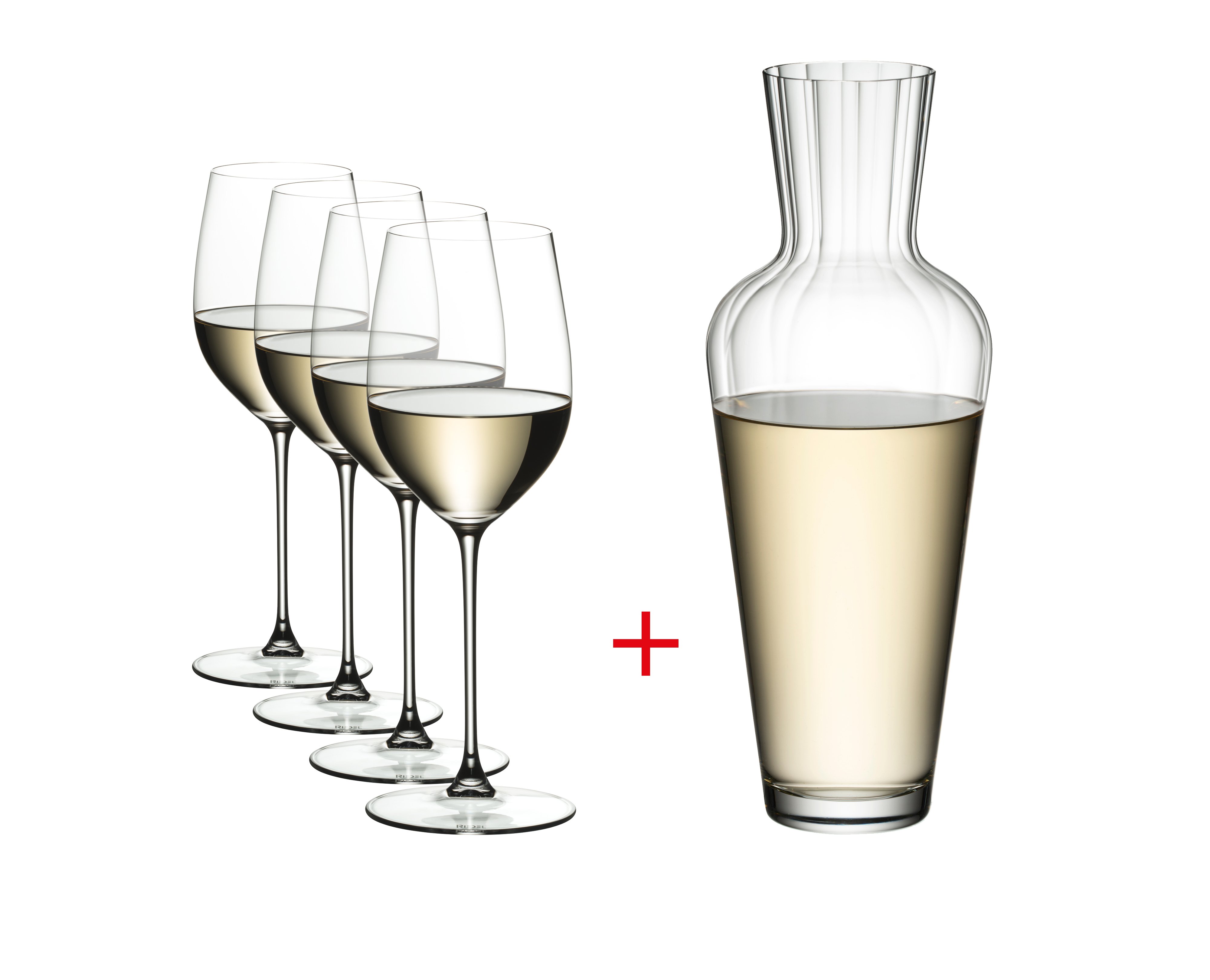 RIEDEL Veritas Riesling/Zinfandel + Mosel Decanter