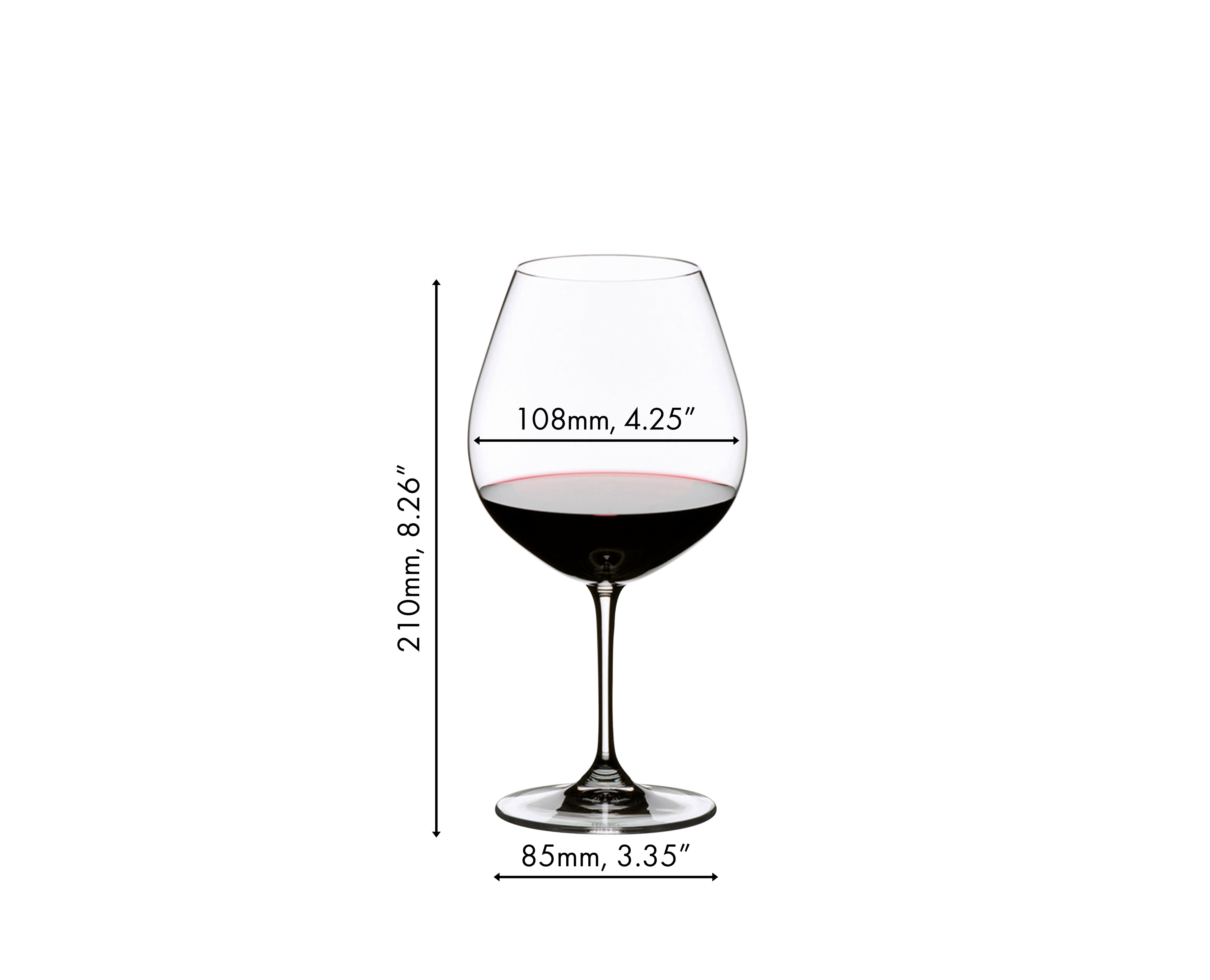 RIEDEL Vinum Pinot Noir (Burgundy Red)