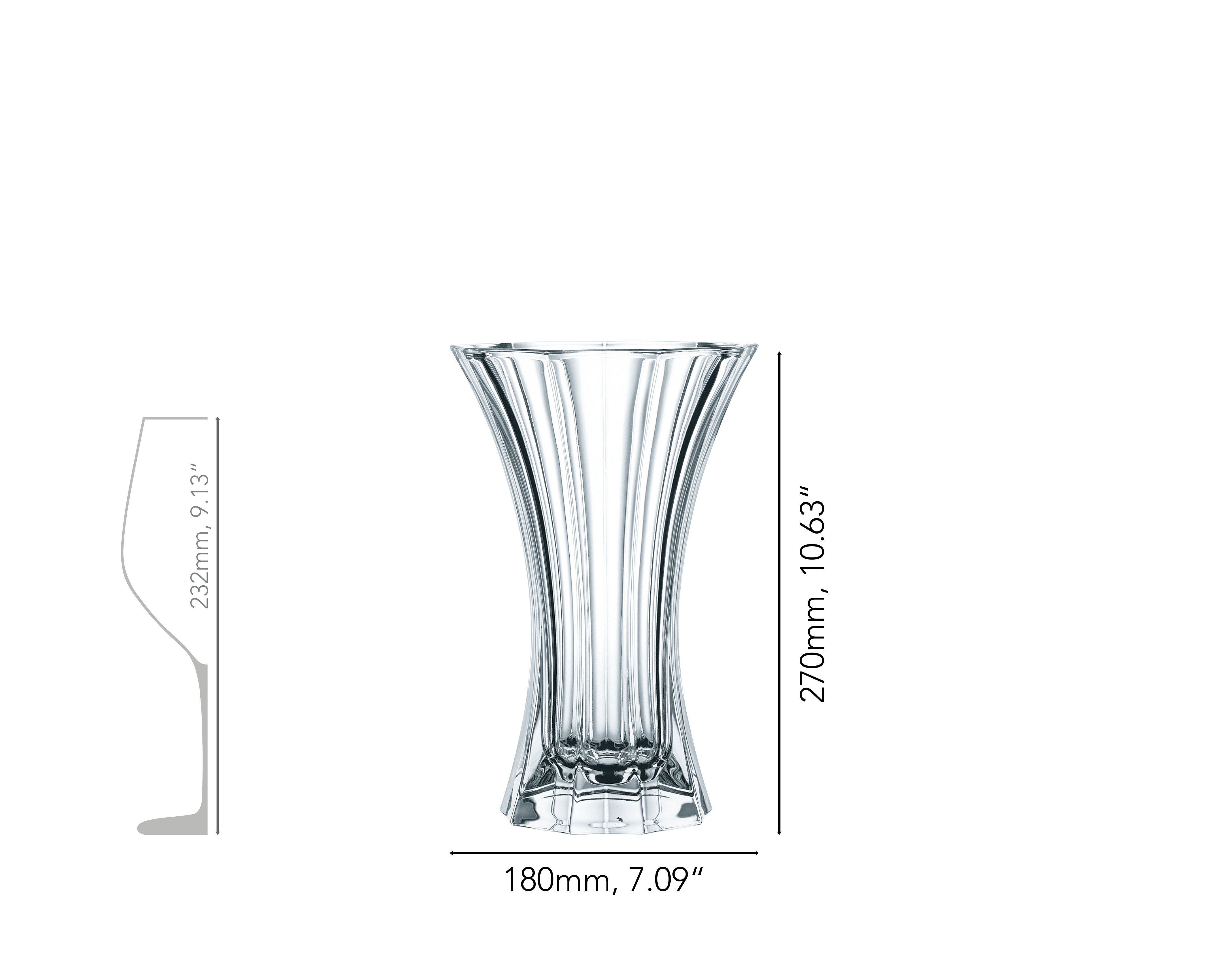 NACHTMANN Saphir Vase - 27cm | 10.625in
