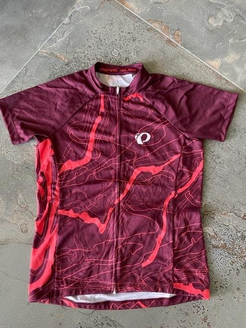 Maillot Cyclisme Pearl Izumi Select – Femme XL – Violet/rose – Sans Manches – Fermeture Complète