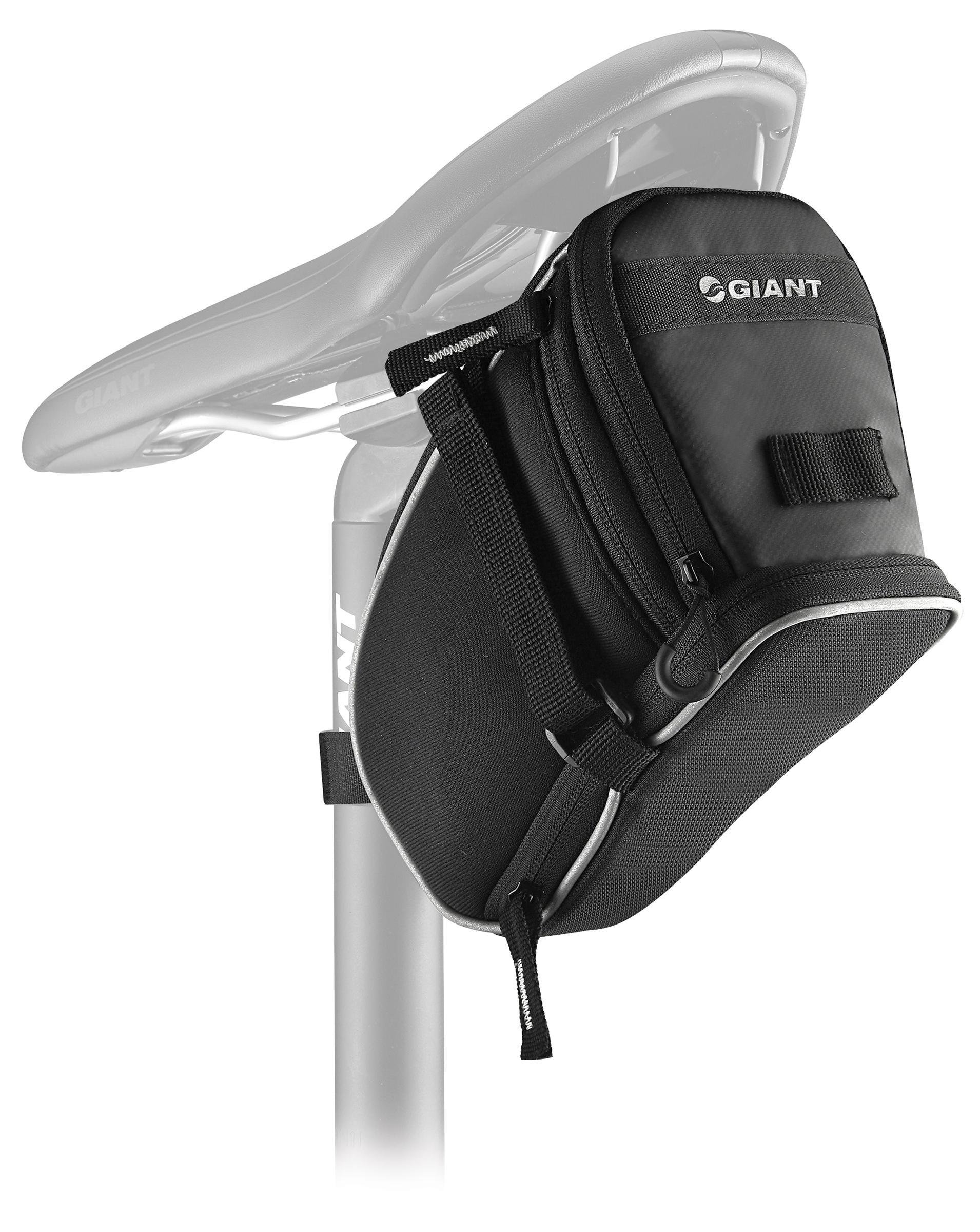 giant bicycle saddle bag Loop Mojavi Saddlebag, Water-Resistant Minimalist Motorcycle Storage Bag, Ideal for One or Two-Day Rides, Fits Any Dirt Bike, Enduro, Adventure & More (Saddlebag Rolltop/Buckle, Black 2025) : Automotive Giant Seat Bag DX |