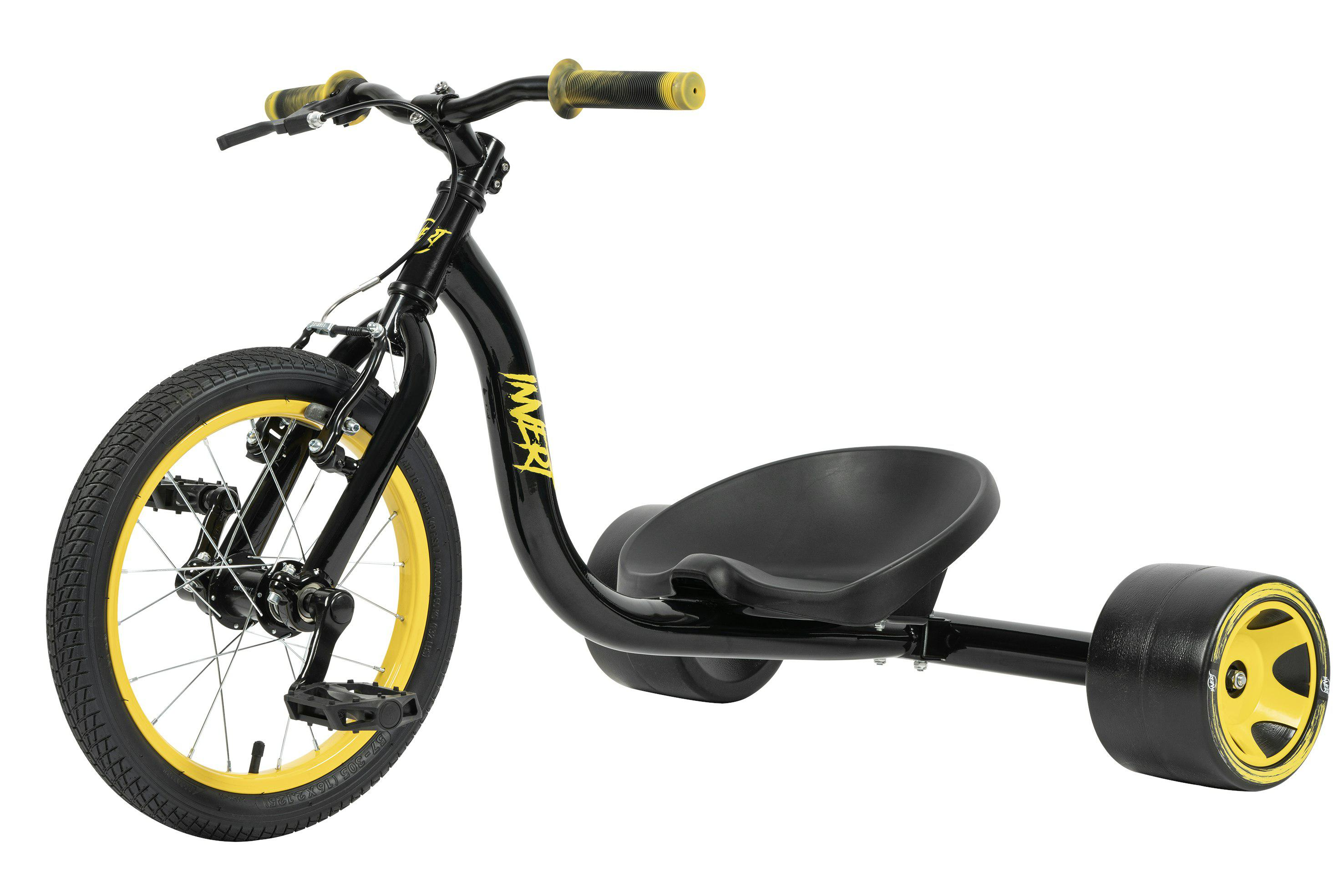 Invert_16"_JNR_Big_Wheel_Slider_Black/Yellow