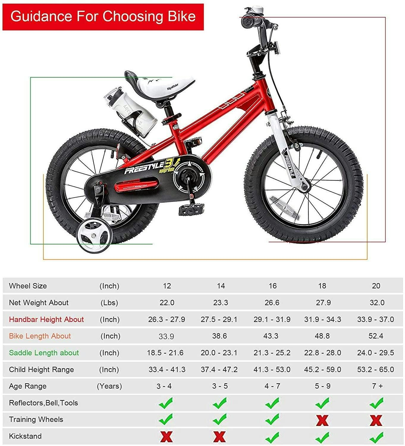 BMX_Freestyle_Pedal_Brake_Kids_Bike_for_Boys_and_Girls_Red_16_in_With_Training_Wheels_and_Kickstand