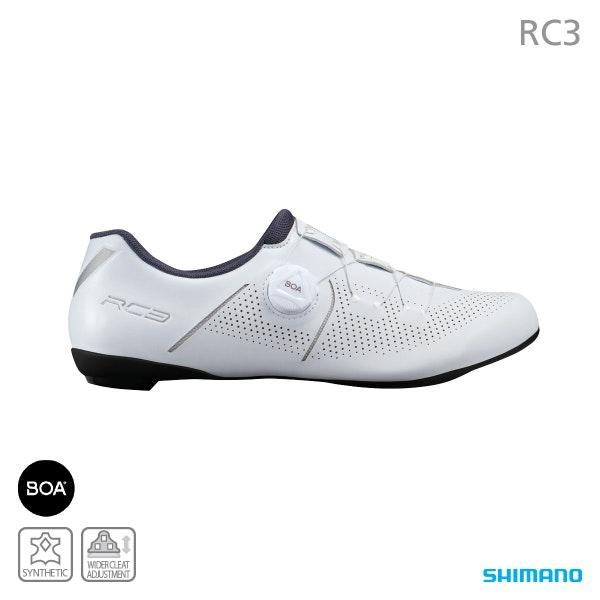 SH-RC302_ROAD_SHOES_*New_Model*_(White,_46_Euro_Wide)