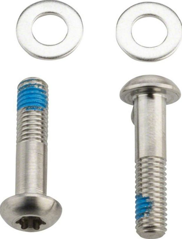 Bm_Bolts_Flatmount_Ti_T25_27Mm,_Bracket_Mounting_Bolts_Titanium_T25_27Mm_2_Piece_Flat_Mount
