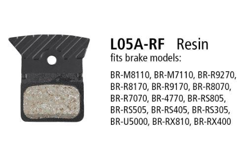 L05A-RF_Resin_Pad_W/FIN_&_Spring_(Per_Pair...