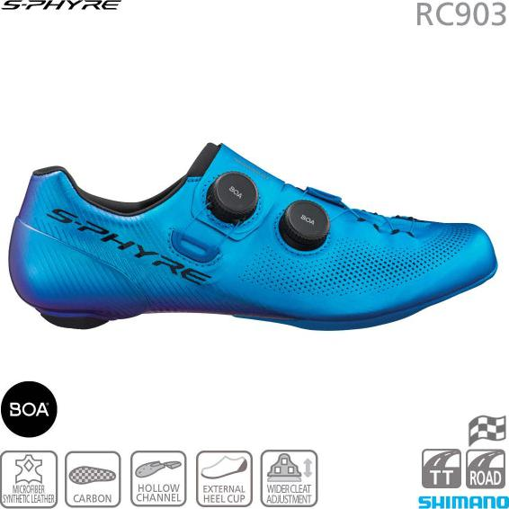 RC903_Road_Shoes_-_Blue_-_E-Width_(Wide_fit)_(Blue,_46_Euro_Wide)