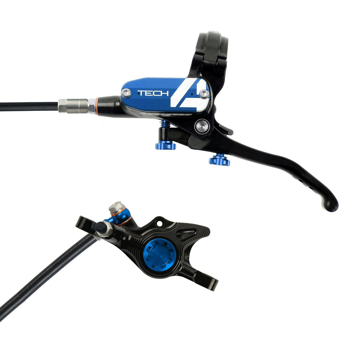 Tech4_X2_Brake_Black/Blue_Front