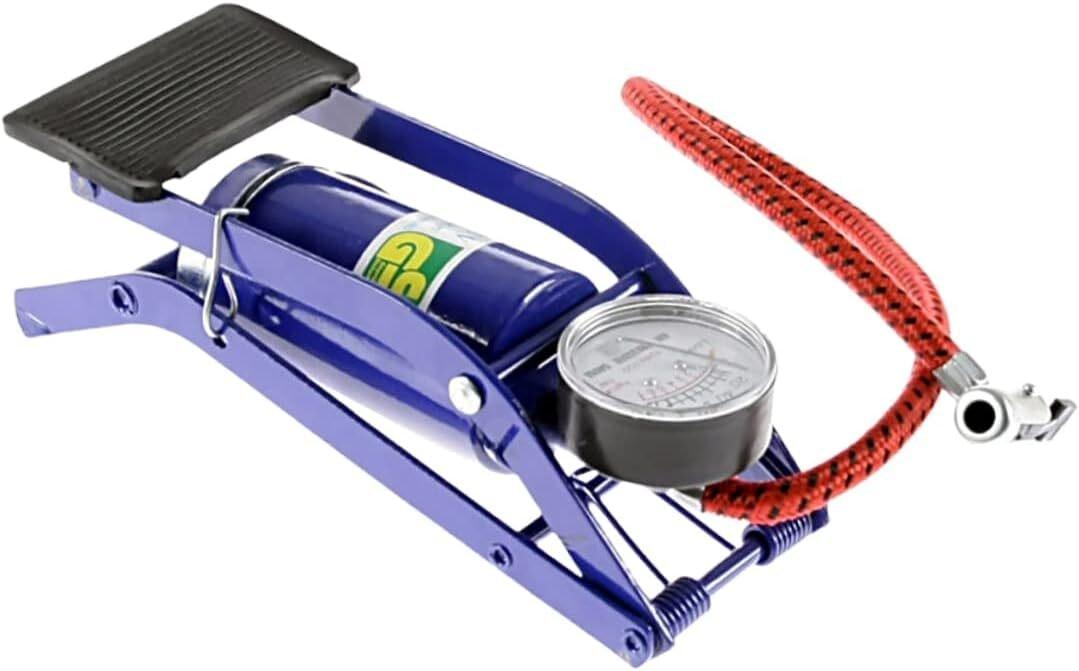 Foot_Air_Pump_High_Pressure_Gauge_Tyre_Tire_Inflator_Air_Bed_Bike_Ball