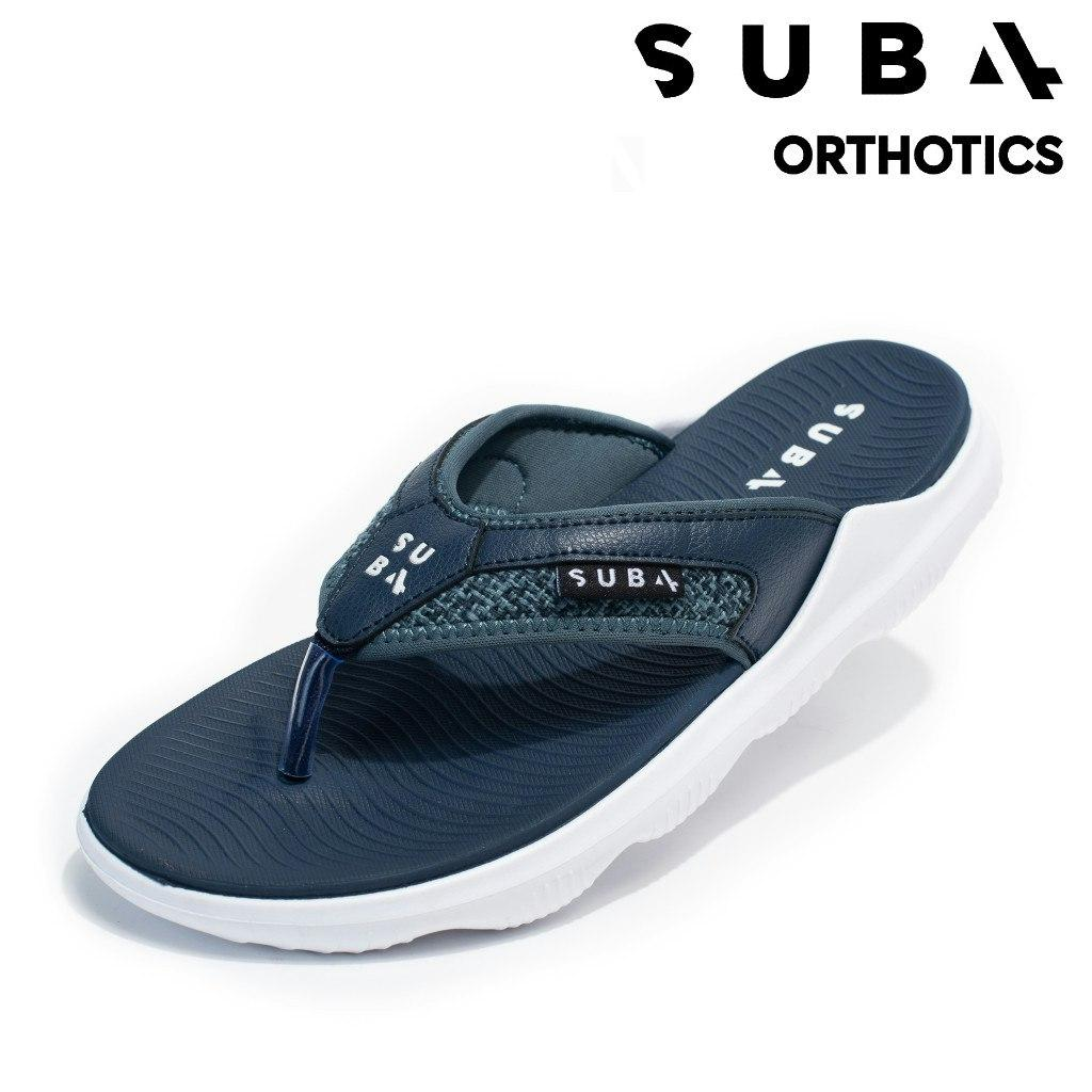 Recovery_Thongs_NAVY/WHITE_(Navy,_Mens_US_12)