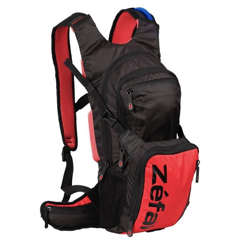 Z_Hydro_Enduro_Cycling_Bag_Backpack_w/_3L_Hydration_Water_Pack_Red/Black