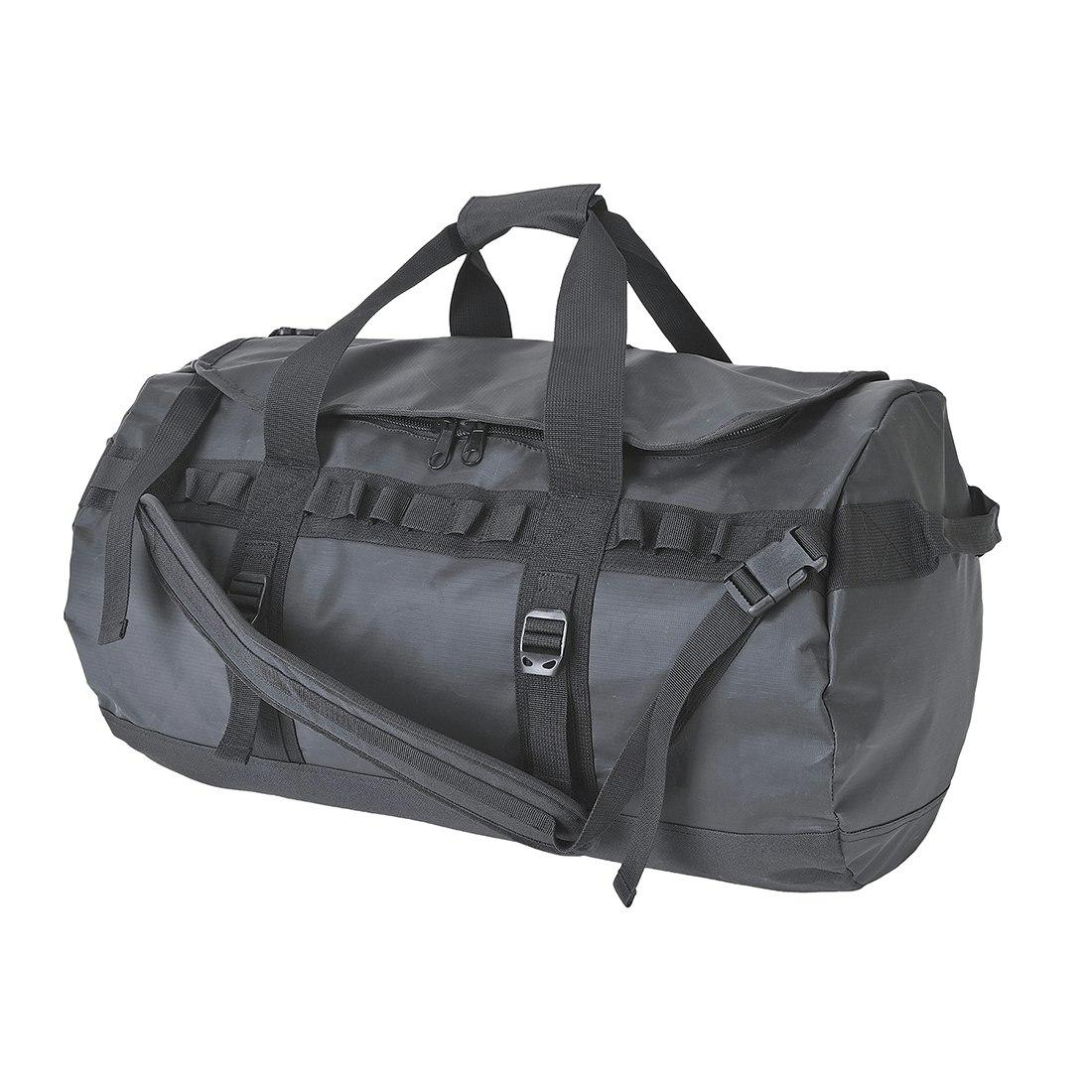 70L_Waterproof_Travel_Duffle_Gym_Bag_Overnight_Travel_Luggage_Duffel_Foldable_-_Black