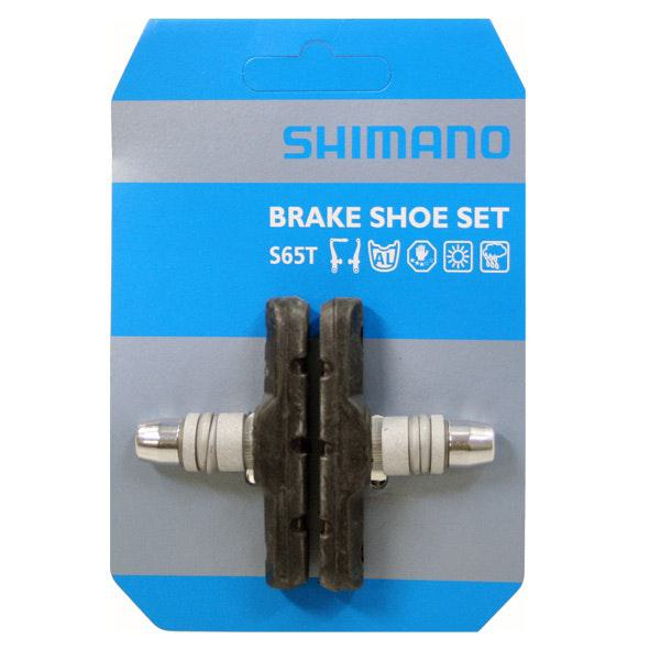 Br-M421_V-Brake_Shoe_Sets_10_Pairs_W/Fixing_Nuts