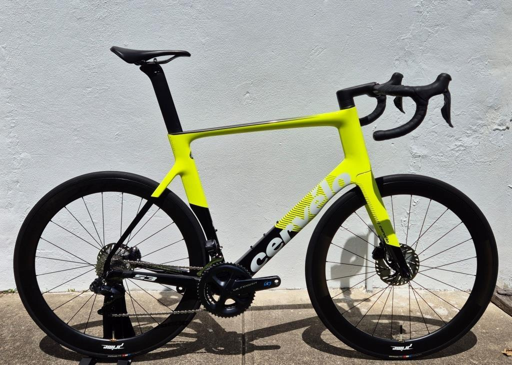 Cervelo_S3_Disc!_XXL._Ultegra_Di2_11s_+_Stages_PM!_Prime_Black_Edition!