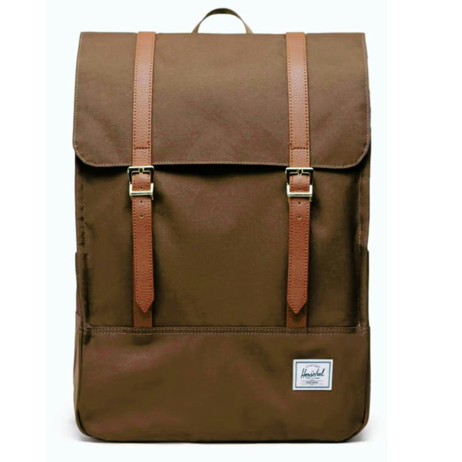 Herschel_Survey_Backpack_Dark_Earth_20_L_Backpack_School_Laptop_Bag_-_Dark_Earth