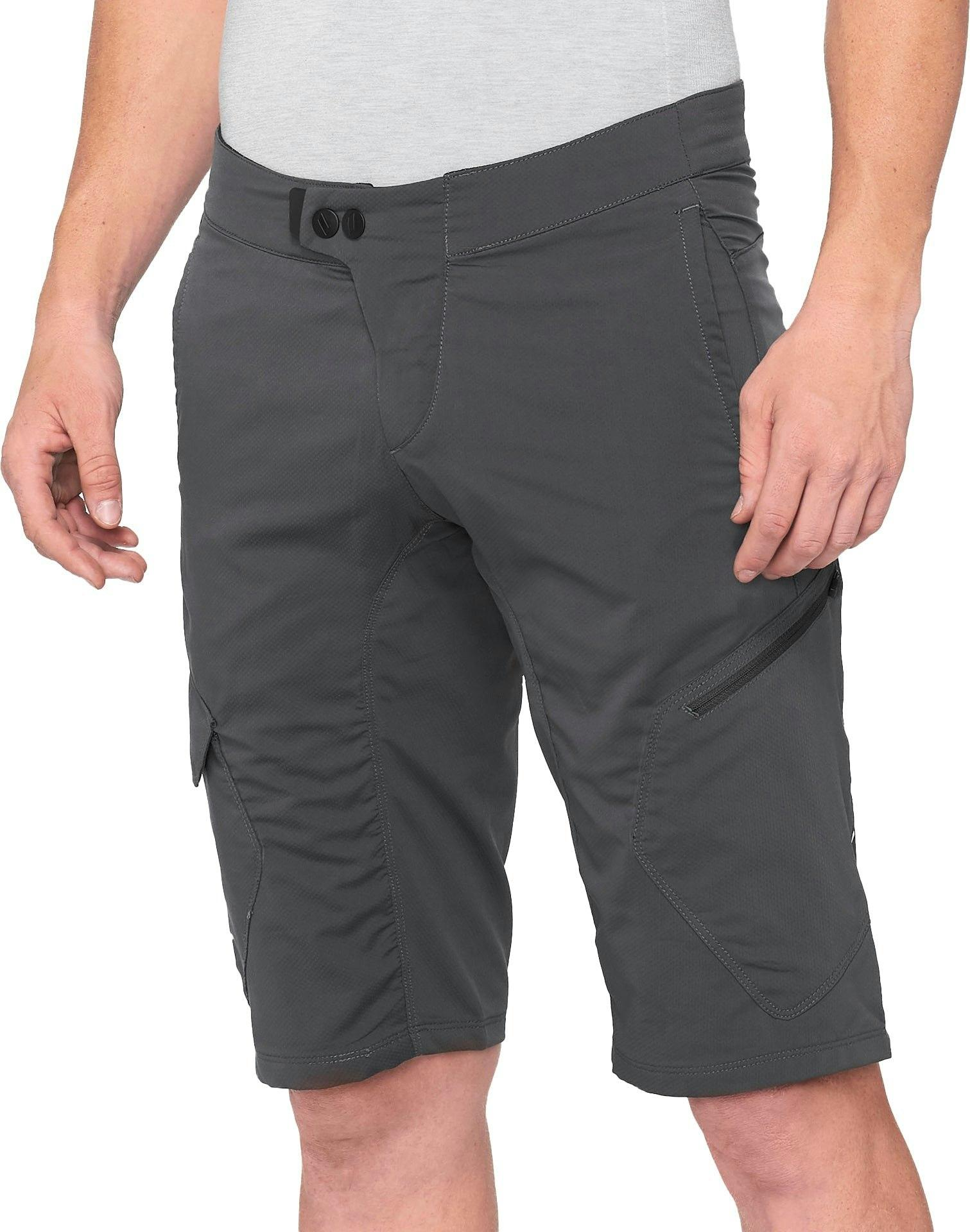 100%_Ridecamp_Mens_MTB_Shorts_(38",_Charcoal)