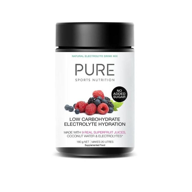 PURE_ELECTOLYTE_HYDRATION_LOW_CARB_160G_TUB_(Pineapple)