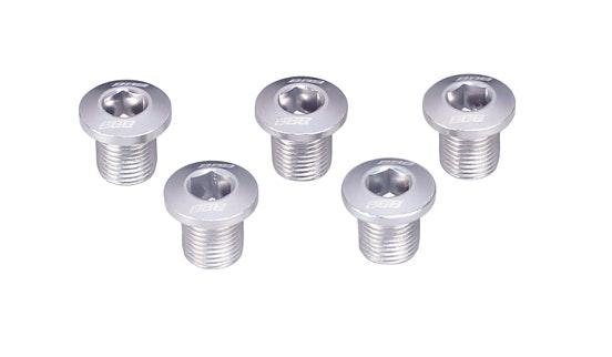 Triplestars_Chainring_Bolts_Silver_5_Pcs