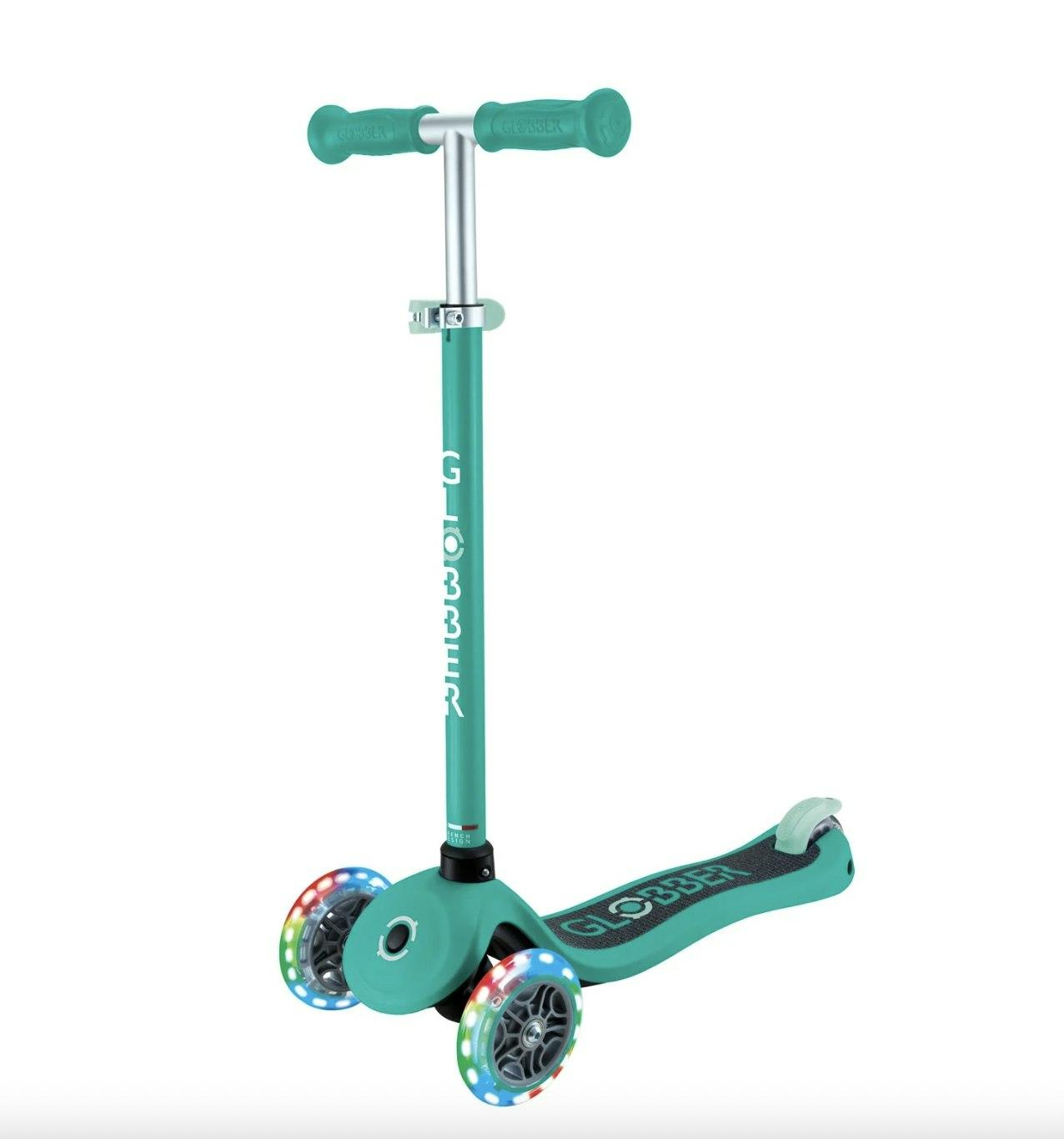 PRIMO_V2_SCOOTER_WITH_LIGHTS_AND_GRIPTAPE_-_EMERALD_GREEN/MINT