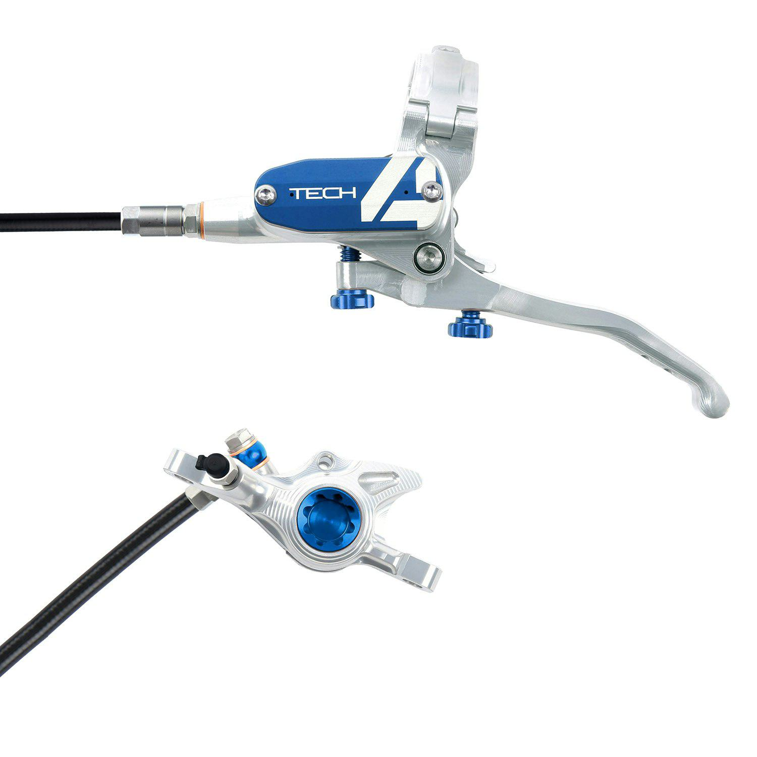 Tech4_X2_Brake_Silver/Blue_Rear