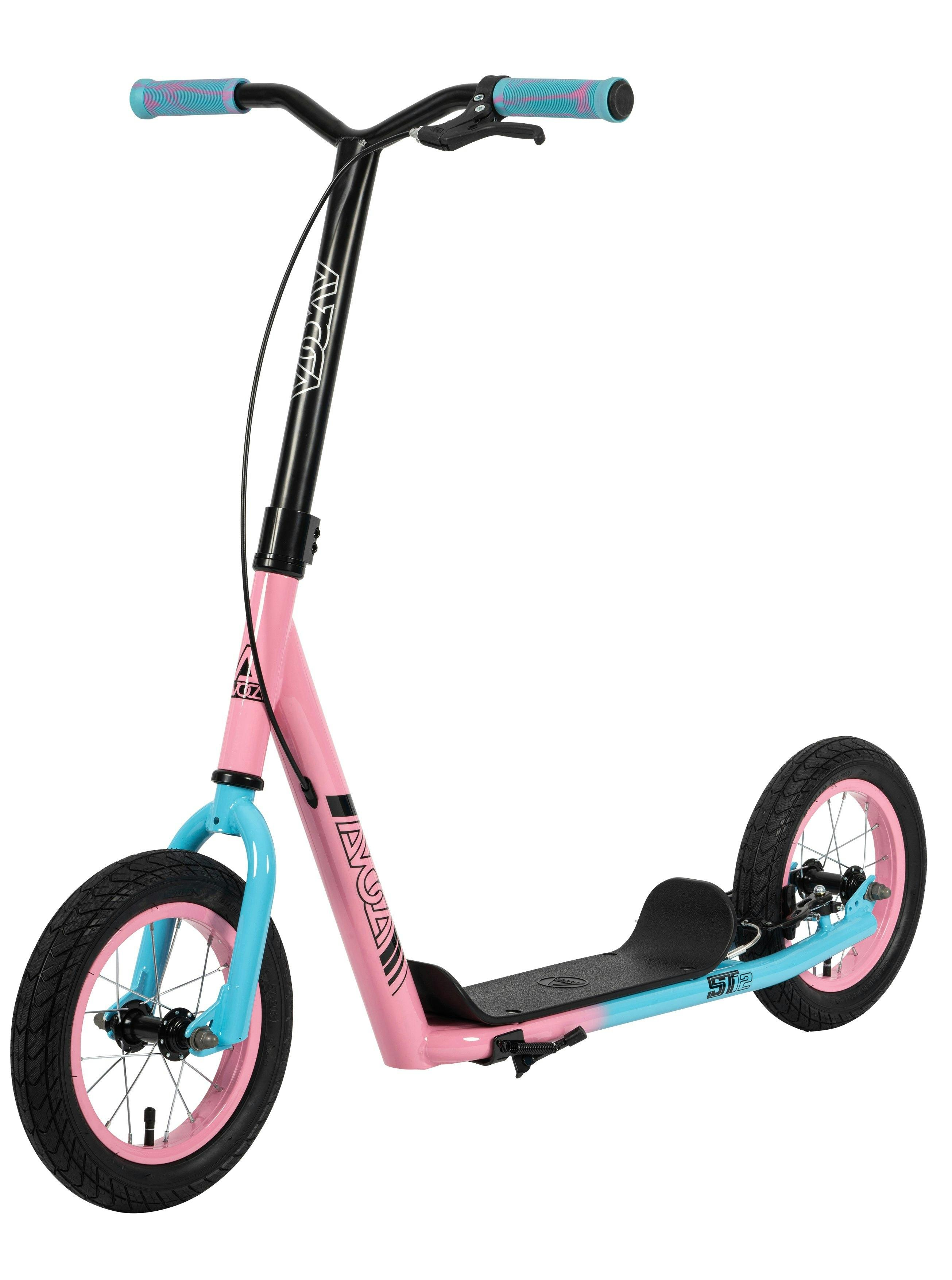 Avoca_12"_Freestyle_Kids_Scooter_Teal/Pink