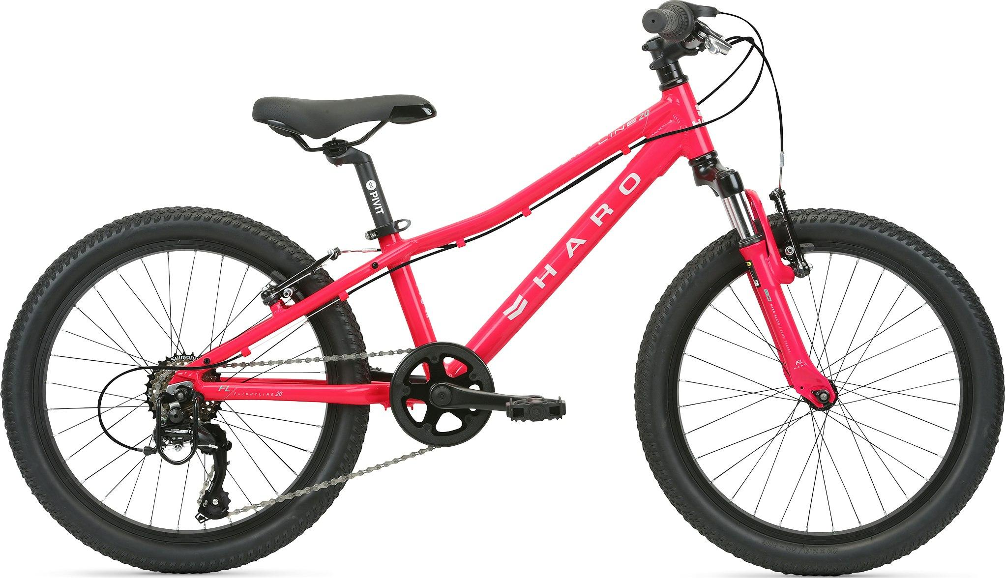 20"_Haro_Flightline_JR_7-Speed_(White)