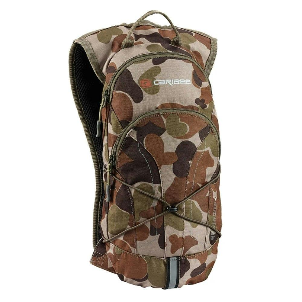 Caribee_Quencher_2L_Hydration_Water_Pack_Auscam_Camouflage_Backpack_Outdoor/Hike