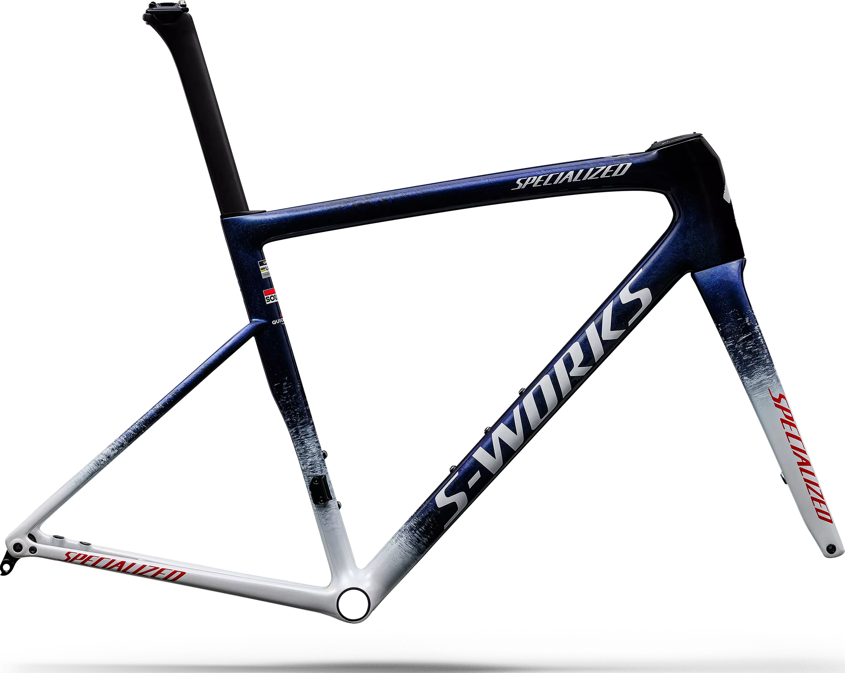Specialized S-Works Tarmac SL8 Team Frameset Soudal Quick-Step 2025 |  BikeExchange