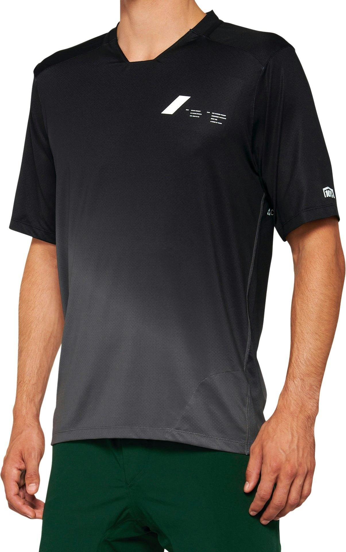 100%_Celium_SS_Mens_MTB_Jersey_(XL,_Black/Charcoal)