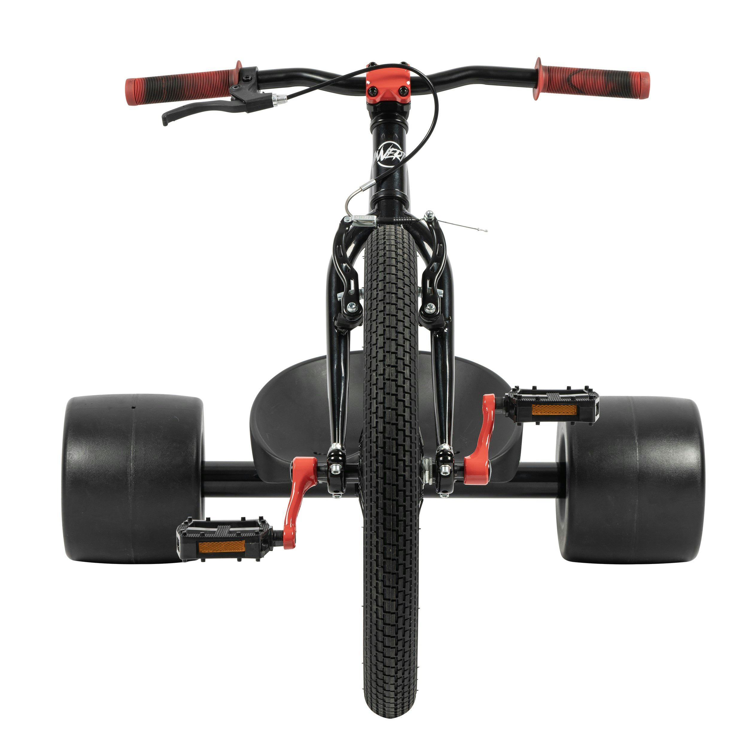 Invert_20"_Kids_Drift_Trike_-_Big_Wheel_Slider_Black/Red