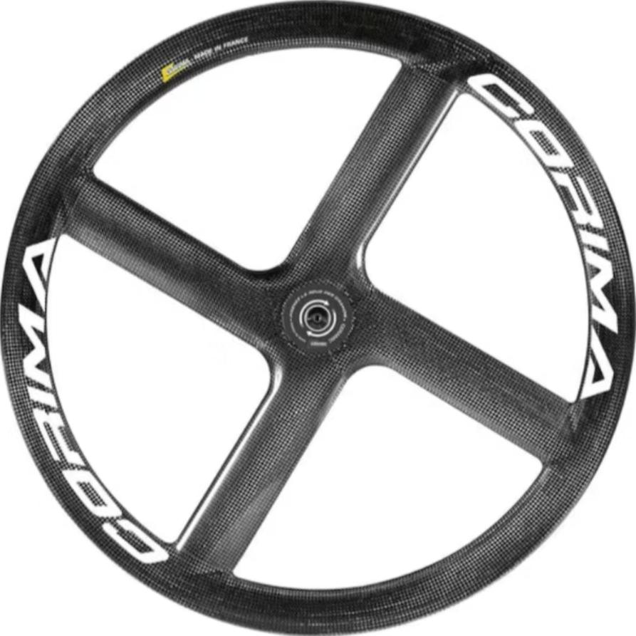 4_Spoke_Carbon_Track_Front_Wheel_-_Ceramic_Bearings