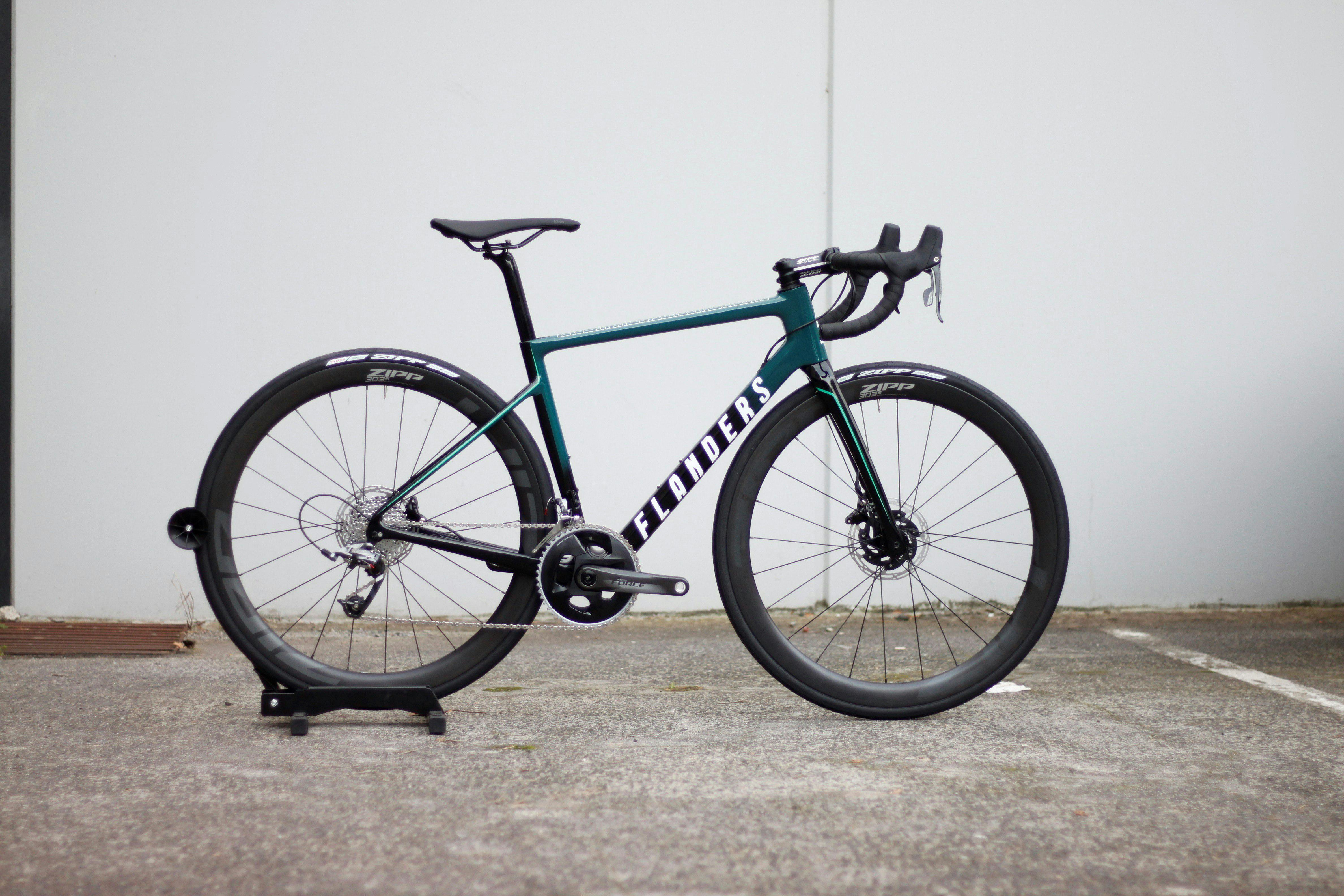ZERO_Frame_SET_(54cm,_Black/Celeste)