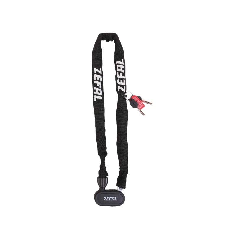 K-Traz_M8_Bicycle/Bike_Lock_90cm_Cable_Steel_Mesh_Chain_w/_Extra_Key_Black