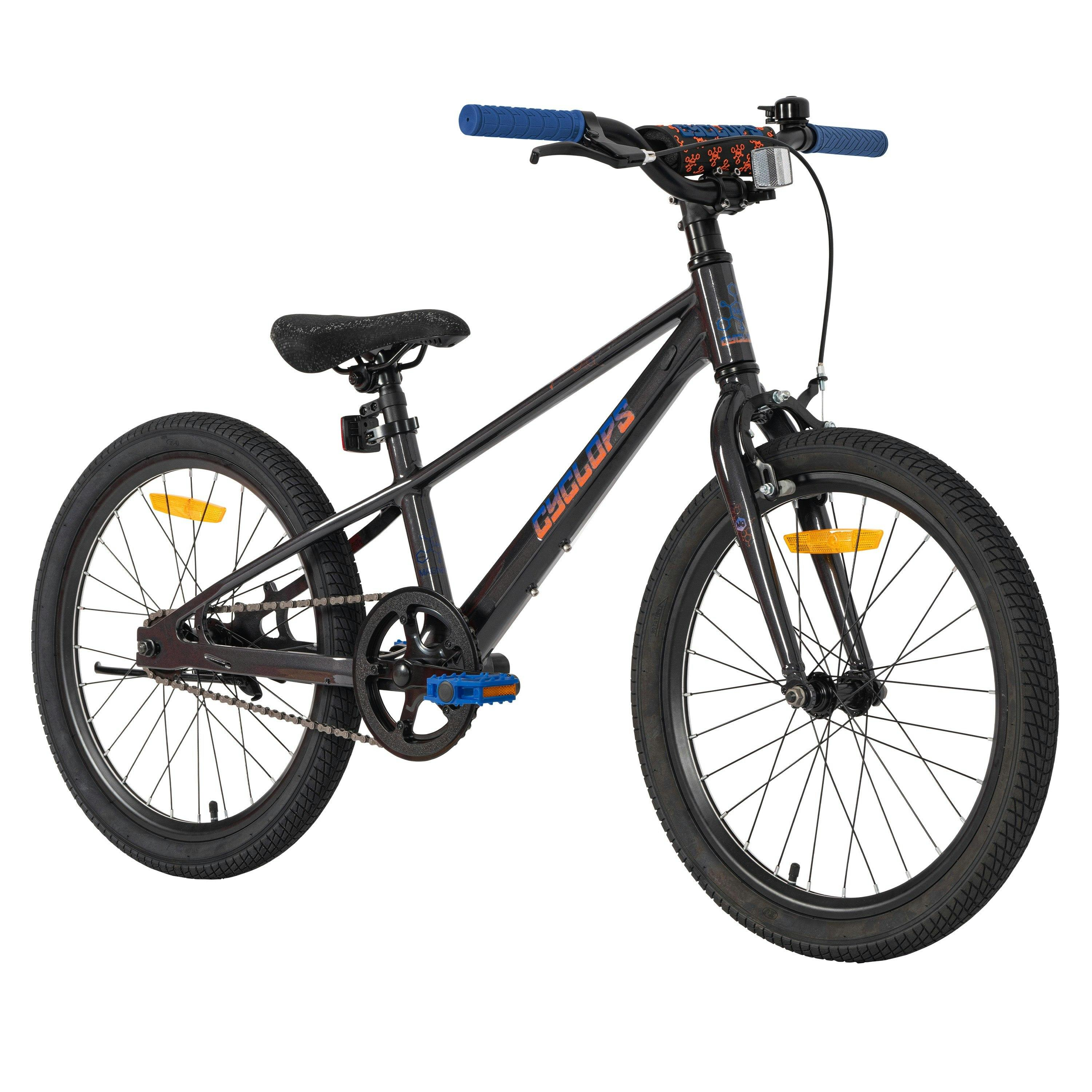 Cyclops_50cm_Magnesium_Kids_Black/Blue_Bike