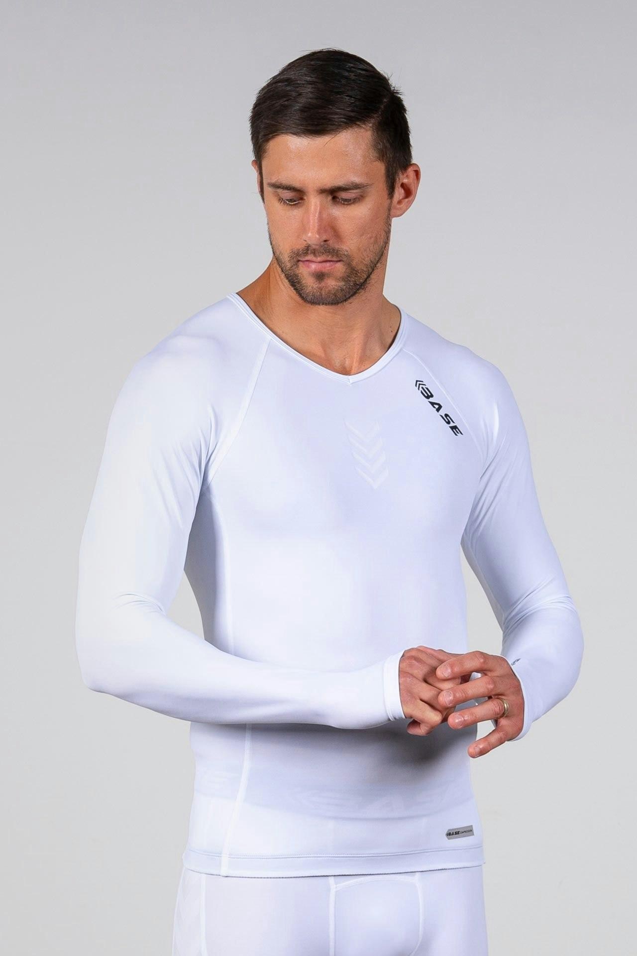 BASE_Men's_Long_Sleeve_Compression_Tee_-_White