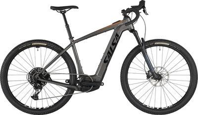 santa cruz gravel bike Santa Cruz Skitch Apex Flat Bar, Matte Iron Ore / Large