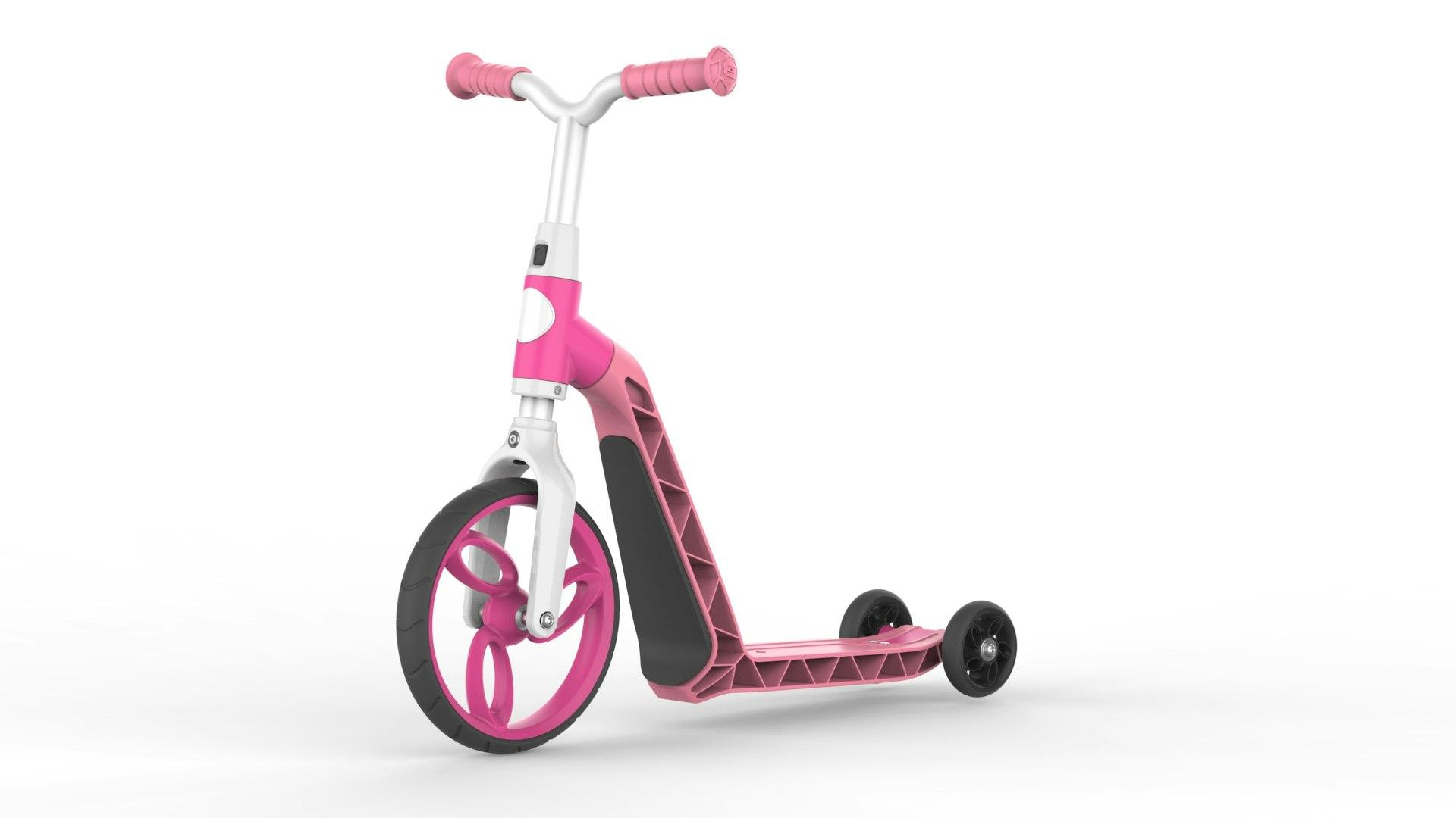 My_Bike_JOEY_2_In_1_Kids_Balance_Bike_/_Scooter_-_Pink