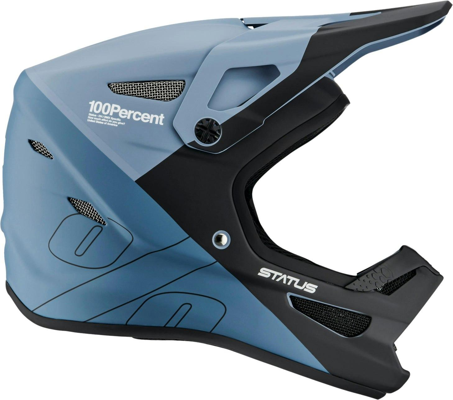 100%_Status_Youth_Full_Face_Helmet_(S,_Steel)
