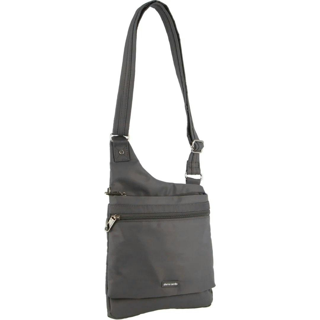 Pierre_Cardin_Anti-Theft_Cross_Body_Bag_Slash_Proof_RFID_Blocking_-_Grey_()
