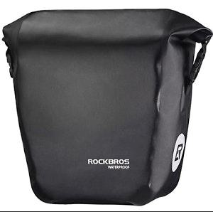 ROCKBROS_Std_Bicycle_Saddlebags_in_Black_or_Yellow_(Pair)_(Black,_18lt)