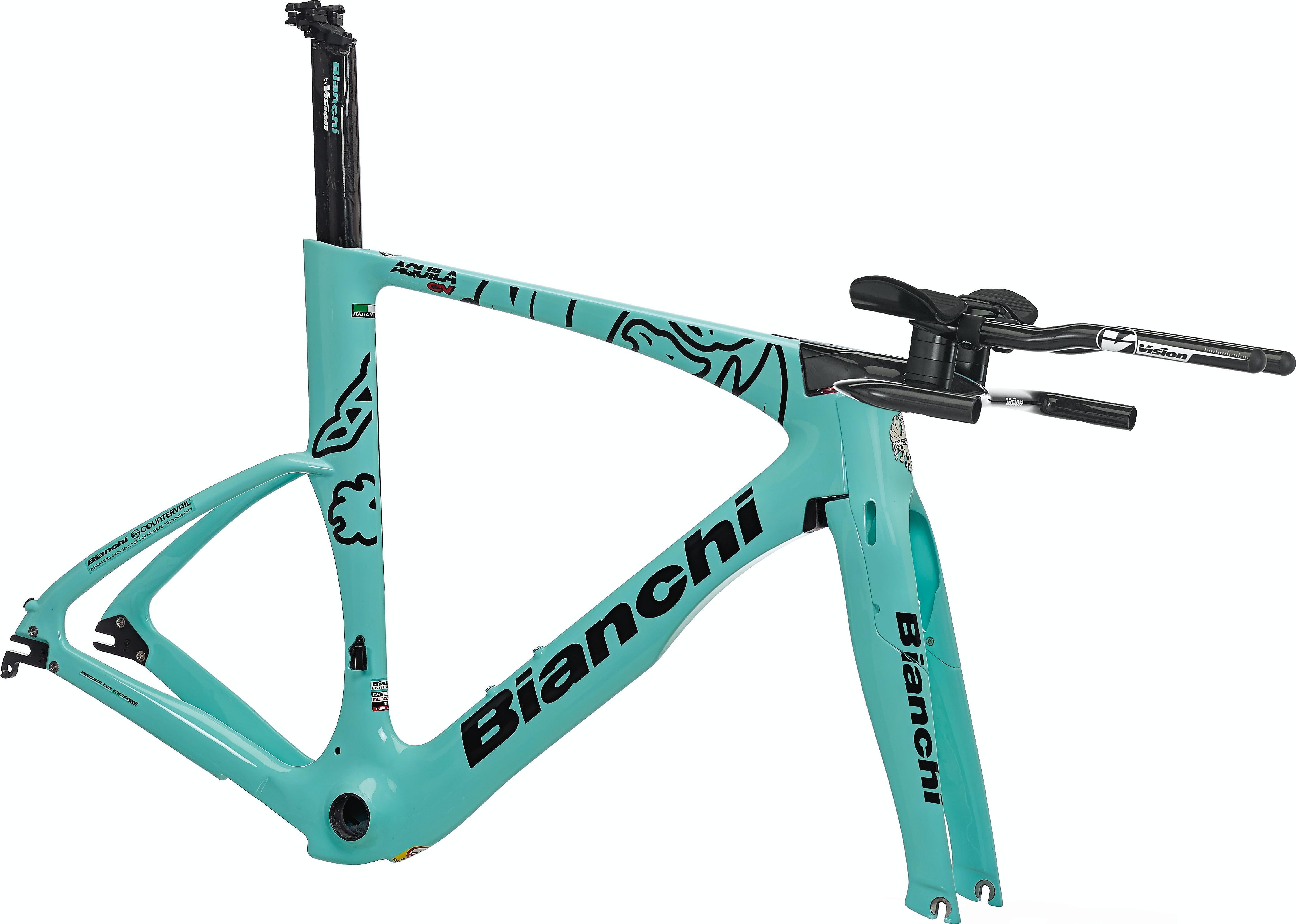 Bianchi TTバイクフレームセット Bianchi Aquila CV Frameset 2020 | BikeExchange