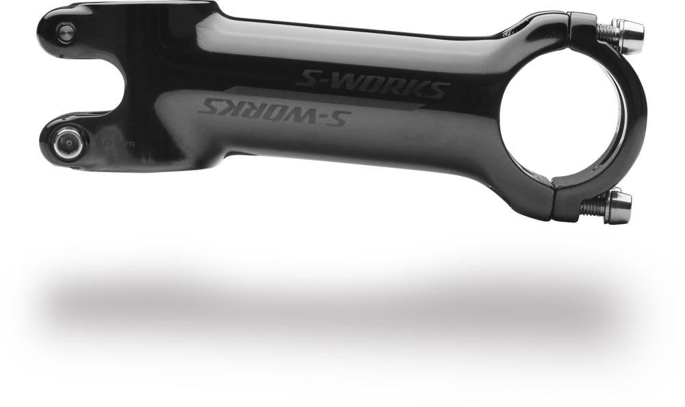 S-works_SL_Stem_W/expander_Plug_Polish_Blk_31.8X130-12D_31.8MM_X_130MM;_12_Degree_Polish_Black