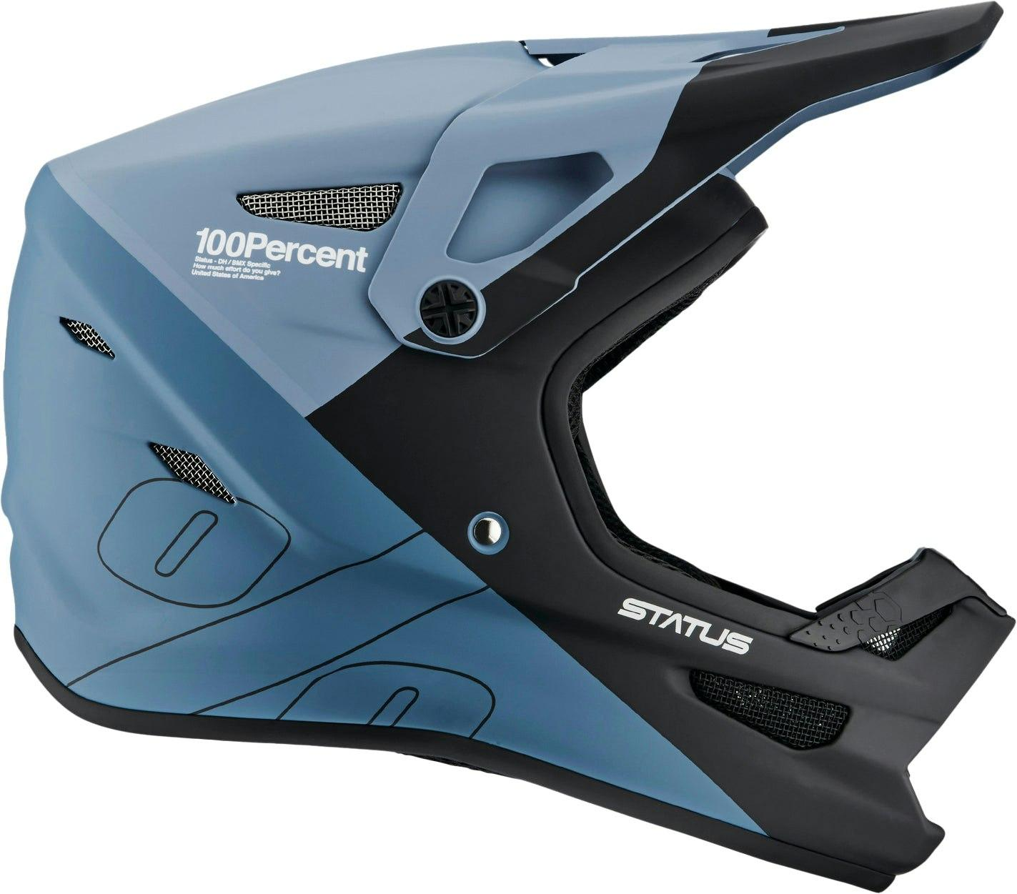 100%_Status_Full_Face_Helmet_(S,_Steel)