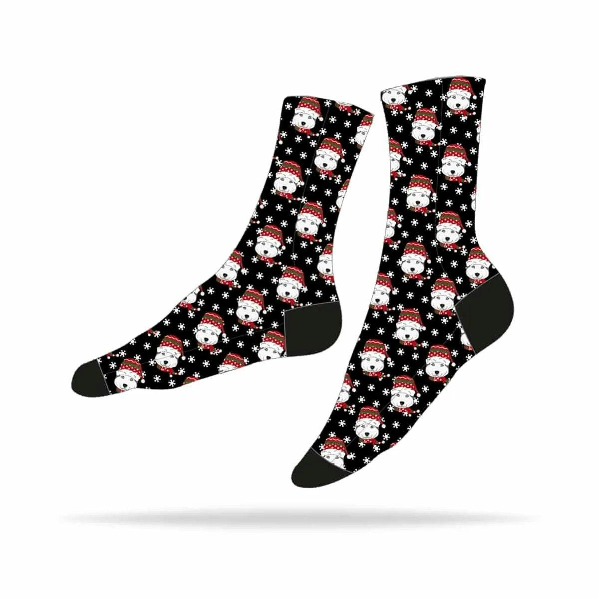 FTECH_CYCLING_SOCKS_-_SNOWFLAKE